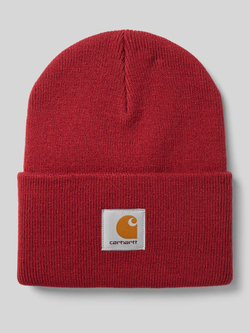 Carhartt Work In Progress Beanie met labelpatch model 'ACRYLIC WATCH HAT'