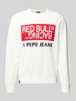 RED BULL RACING X PEPE JEANS gebreide pullover met labelstatement