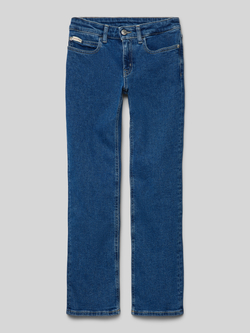 Calvin Klein Jeans Bootcut fit jeans met labeldetail