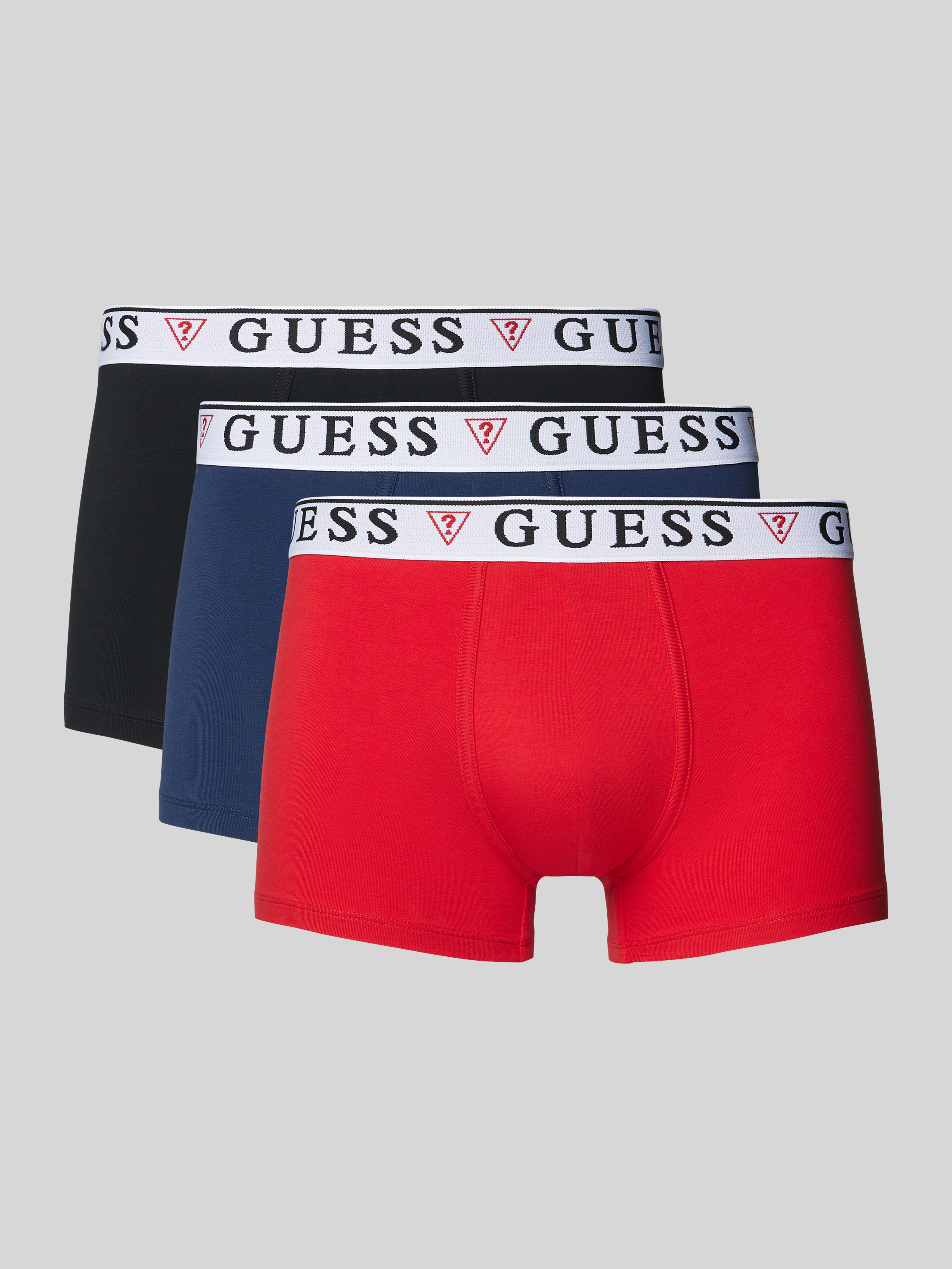 Guess Boxershort met elastische band in een set van 3 stuks model 'BRIAN HERO'