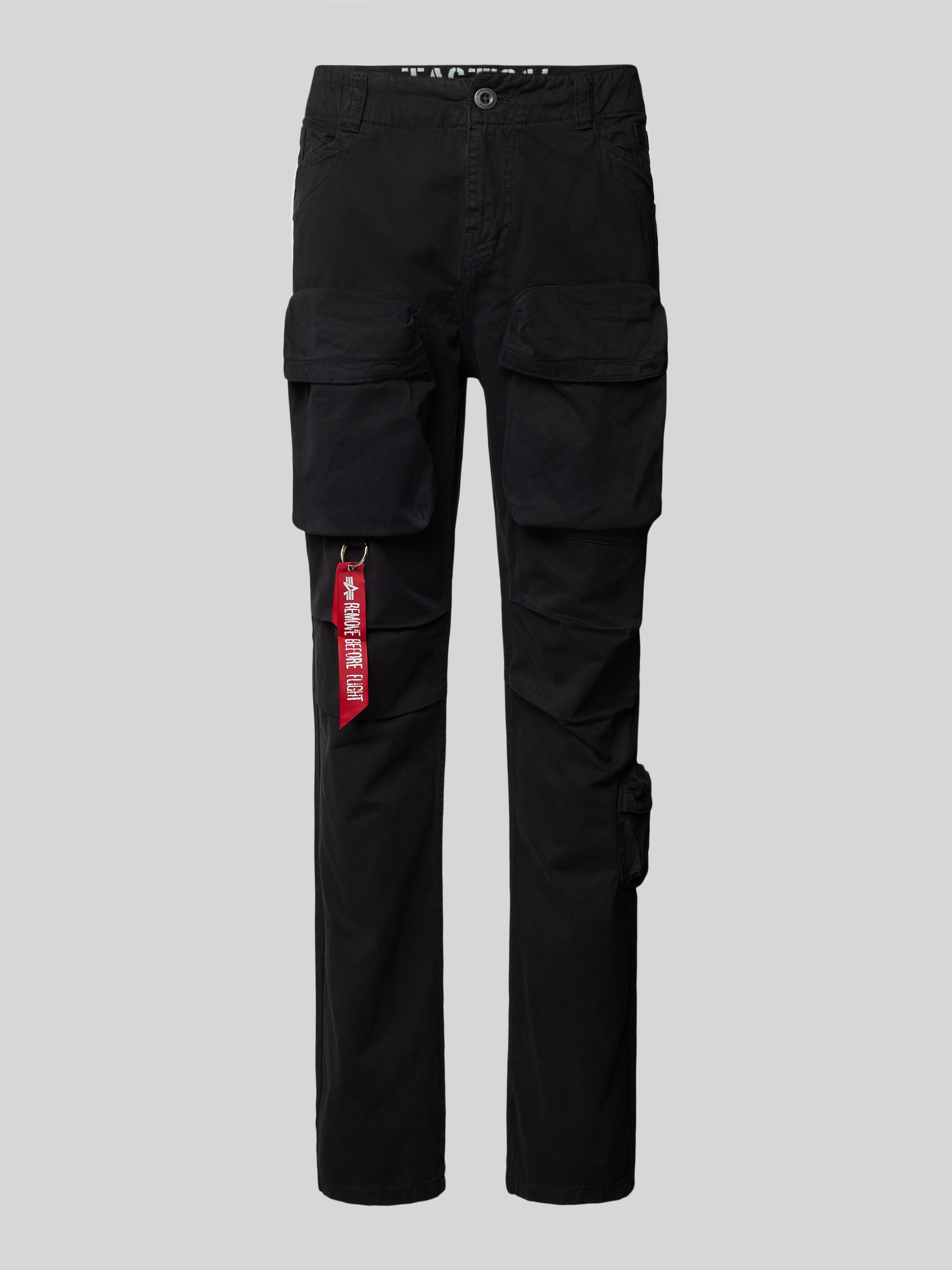 Alpha industries Regular fit cargobroek met riemlussen model 'Tactical Pant'