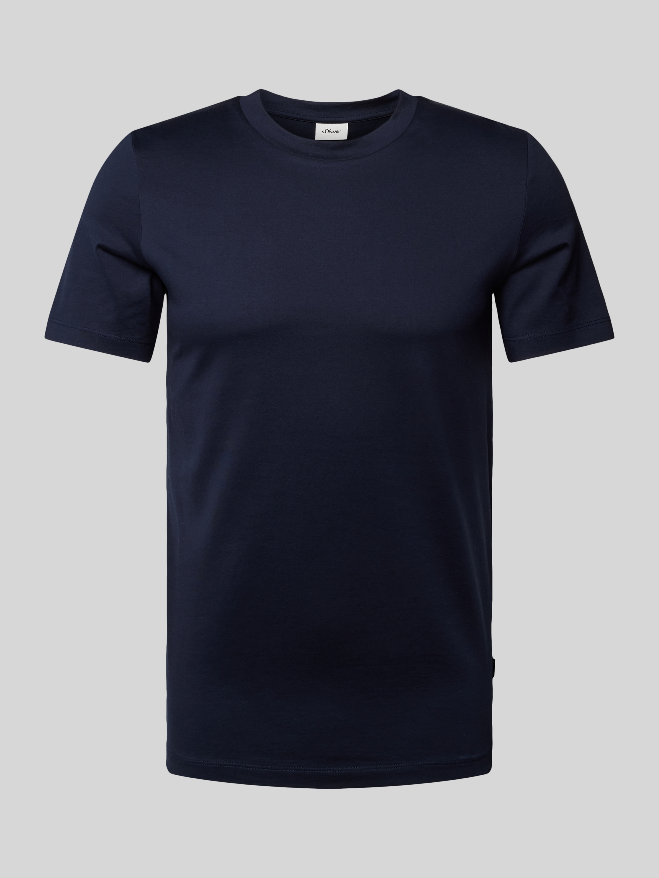 S.Oliver BLACK LABEL Regular fit T-shirt van puur katoen