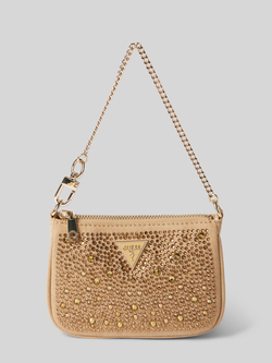 Guess Handtas met siersteentjes model 'DAILY POUCH'