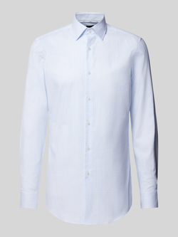 Boss Slim fit zakelijk overhemd met kentkraag model 'Hank'