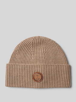 JOOP! Collection Beanie met labelbadge model 'Feranto'