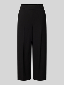 Opus Flared stoffen broek met verkorte pasvorm model 'Medawi'