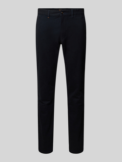 Boss Orange Slim fit chino in gemêleerde look