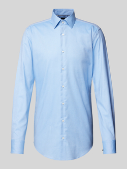 Boss Slim fit zakelijk overhemd met kentkraag model 'Hank'