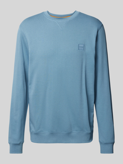 Boss Orange Sweatshirt met labelpatch model 'Westart'