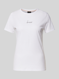 Boss Orange T-shirt met labeldetail