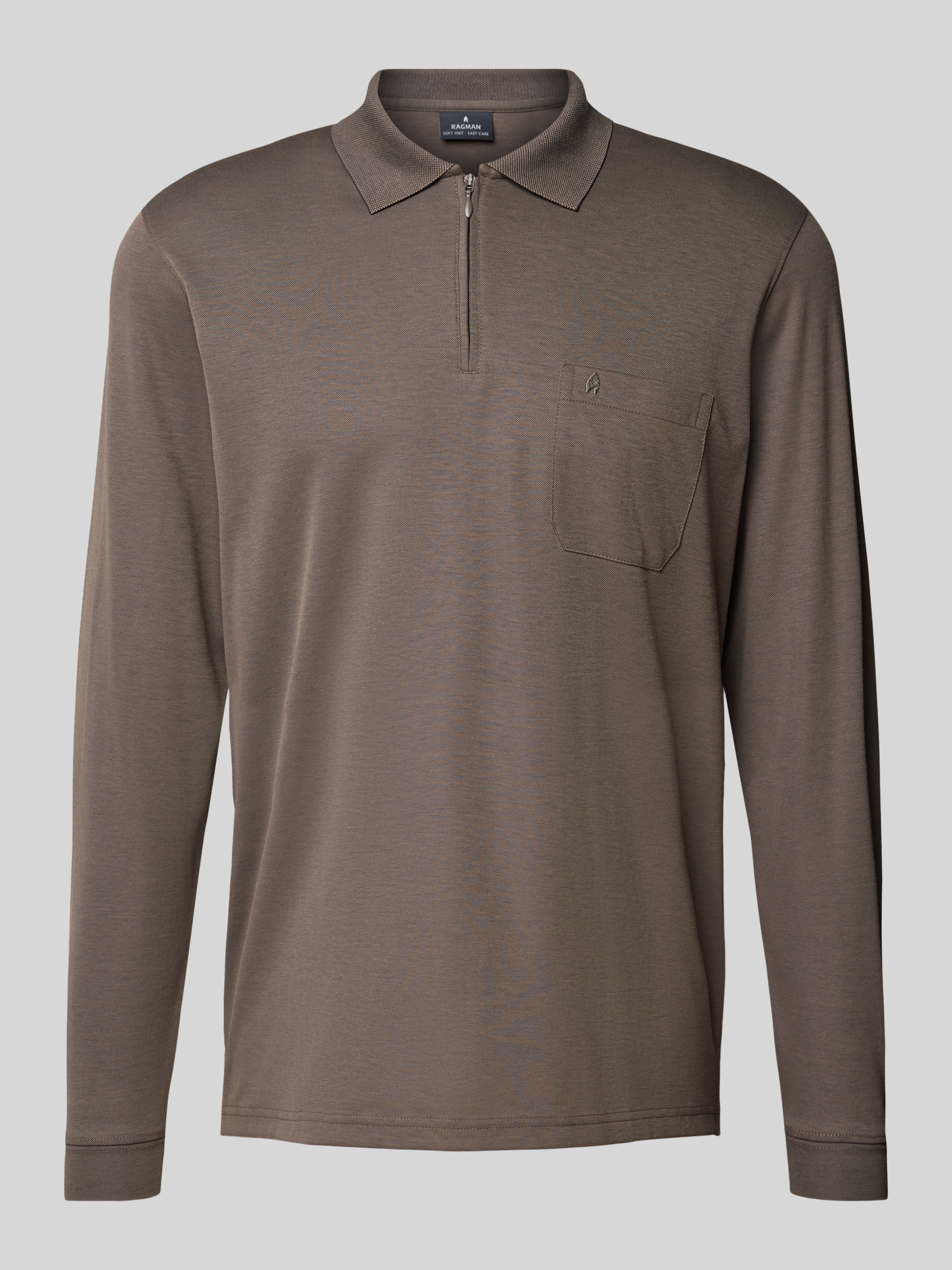 RAGMAN Regular fit poloshirt met borstzak