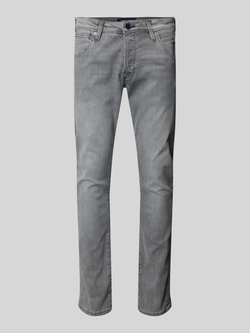 jack & jones Slim fit jeans met steekzakken opzij model 'GLENN'