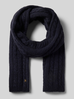 Tommy Hilfiger Sjaal met labelapplicatie model 'TIMELESS'