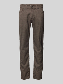 BRAX Style Cadiz Heren Straight Fit Five-Pocket Broek Brown Heren