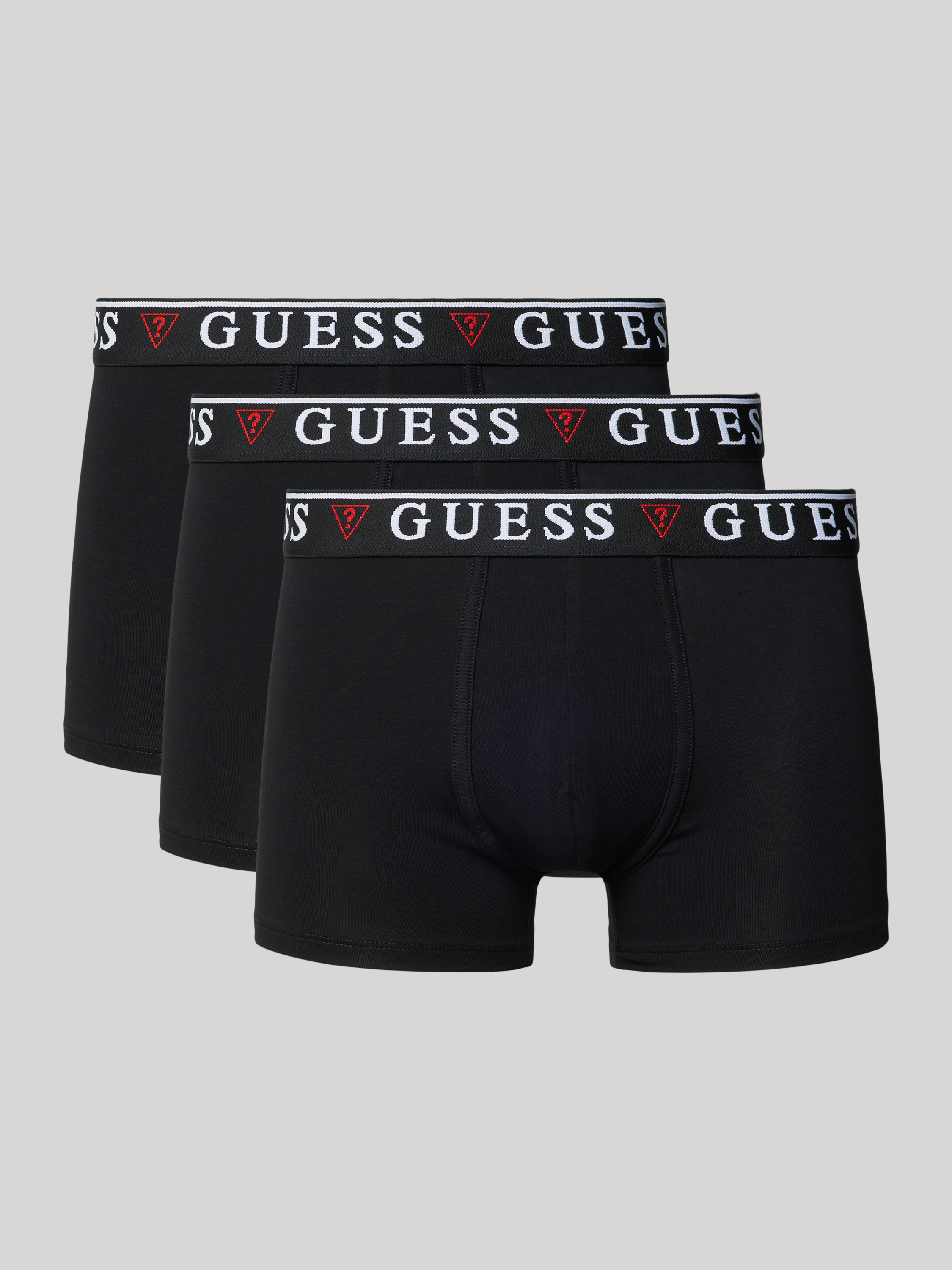 Guess Boxershort met elastische band in een set van 3 stuks model 'BRIAN HERO'