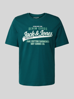 Jack & Jones Shirt met ronde hals JJELOGO TEE SS O-NECK 2 COL AW24 SN