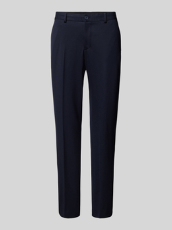 Selected Homme Slim fit stoffen broek met persplooien model 'DELON'