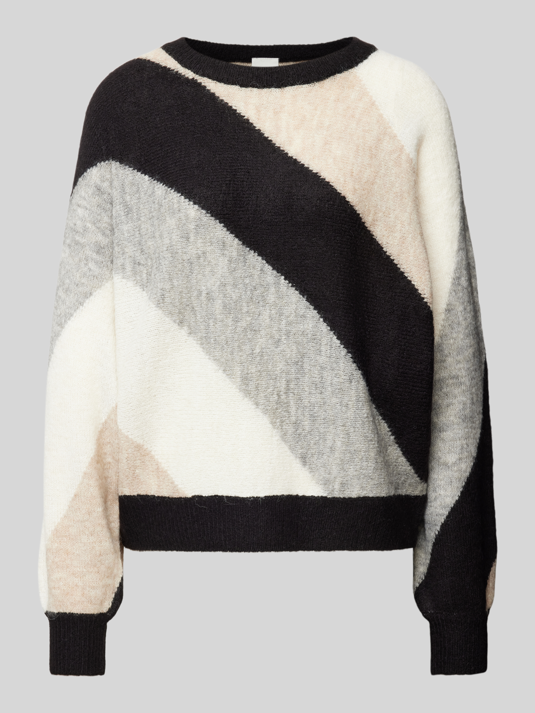 Ichi Gebreide pullover met raglanmouwen model 'KAMARA'