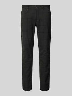 Hugo Boss Slim Chino Broek voor Mannen Black Heren