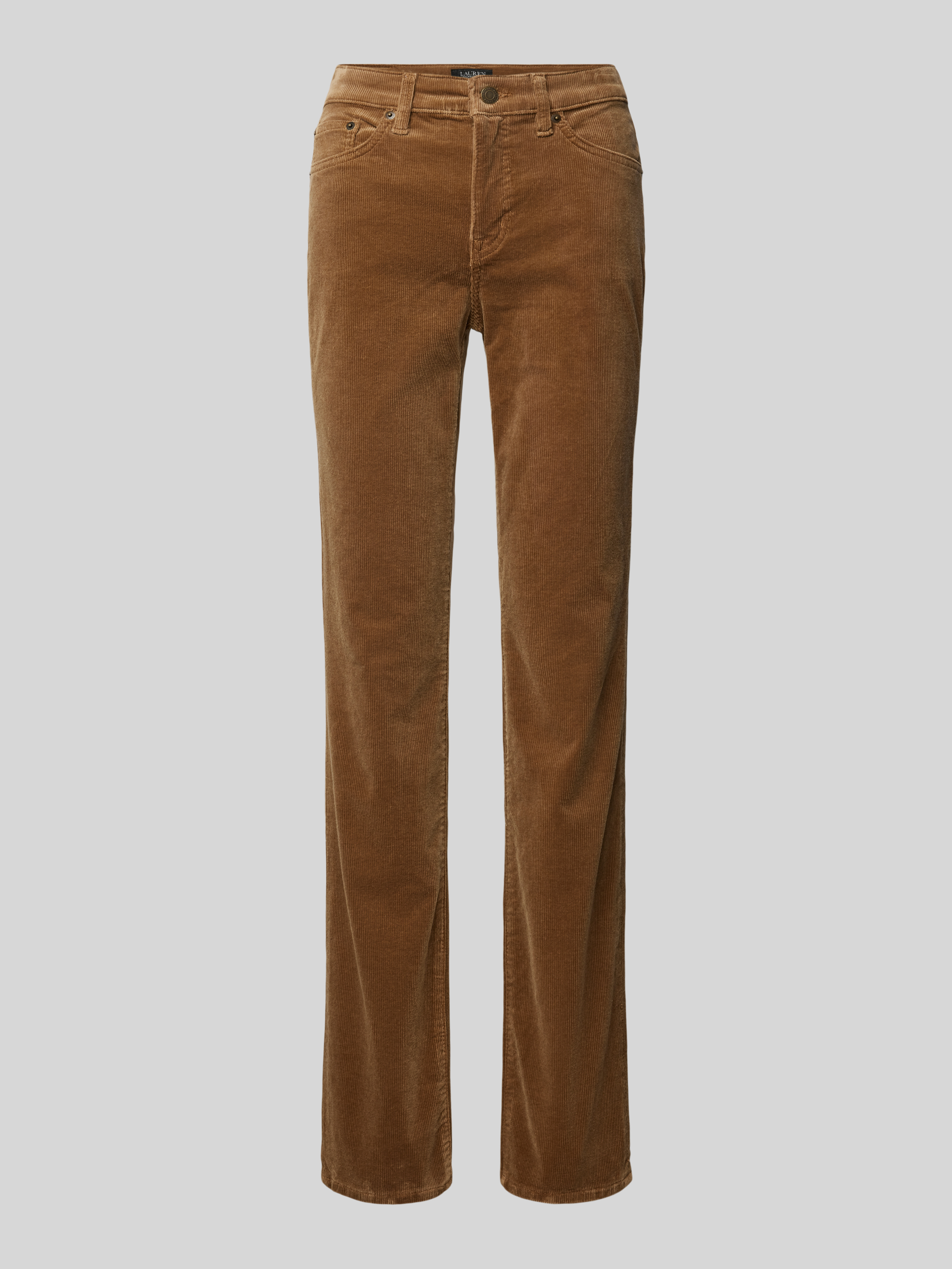 Lauren Ralph Lauren Straight leg corduroy broek in 5-pocketmodel