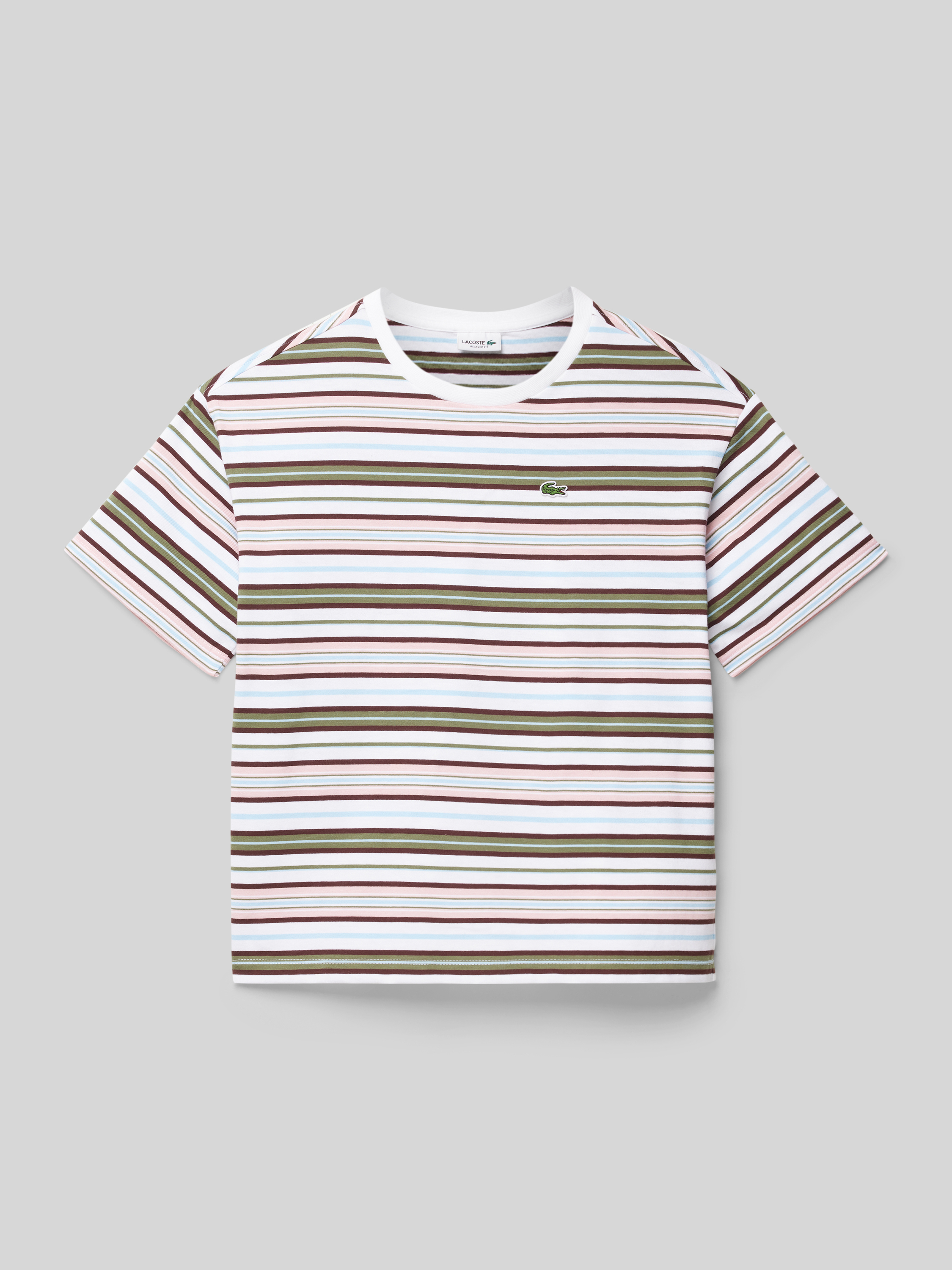 Lacoste T-shirt met labeldetail