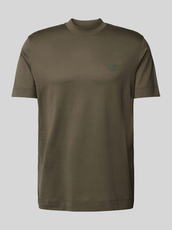Emporio Armani Groene T-shirts en Polos met Adelaar Logo Green Heren