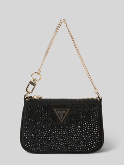 Guess Handtas met siersteentjes model 'DAILY POUCH'