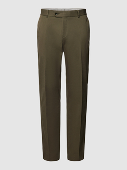 Carl gross Slim fit pantalon met persplooien model 'Tomte'