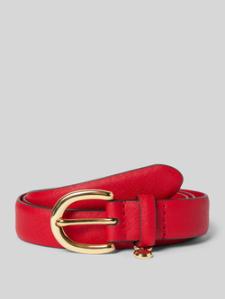 Lauren Ralph Lauren Leren riem met labelapplicatie