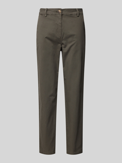 Vero Moda Tapered leg chino met knoop in hoornlook model 'CHRISTY'