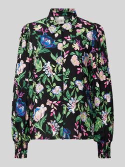 YAS Regular fit overhemdblouse van viscose model 'ALIRA'