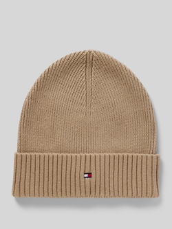 Tommy Hilfiger Vlag Katoen Kasjmier Beige Hoed Brown Heren