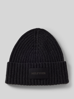 Tommy Hilfiger Muts met labelpatch model 'MONOTYPE'