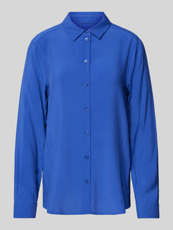 seidensticker Regular fit overhemdblouse van viscose met deelnaden