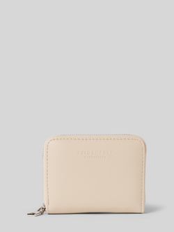 Seidenfelt Portemonnee met label in reliëf model 'YLVA'