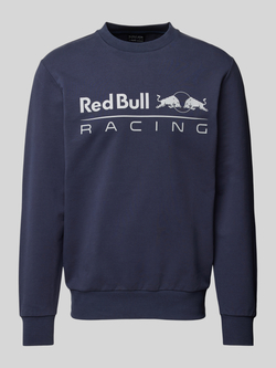 RED BULL RACING X PEPE JEANS sweatshirt met labelprint