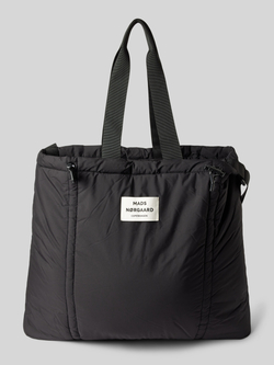 MADS NØRGAARD Handtas met labelpatch model 'Recycle Taylor Bag'
