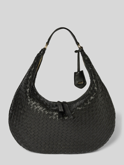 Abro Handtas van leer met labeldetail model 'NANA'