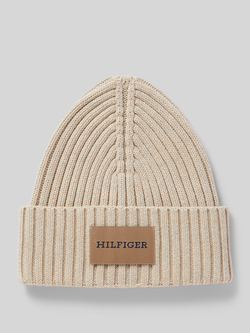 Tommy Hilfiger Muts met labelpatch model 'MONOTYPE'