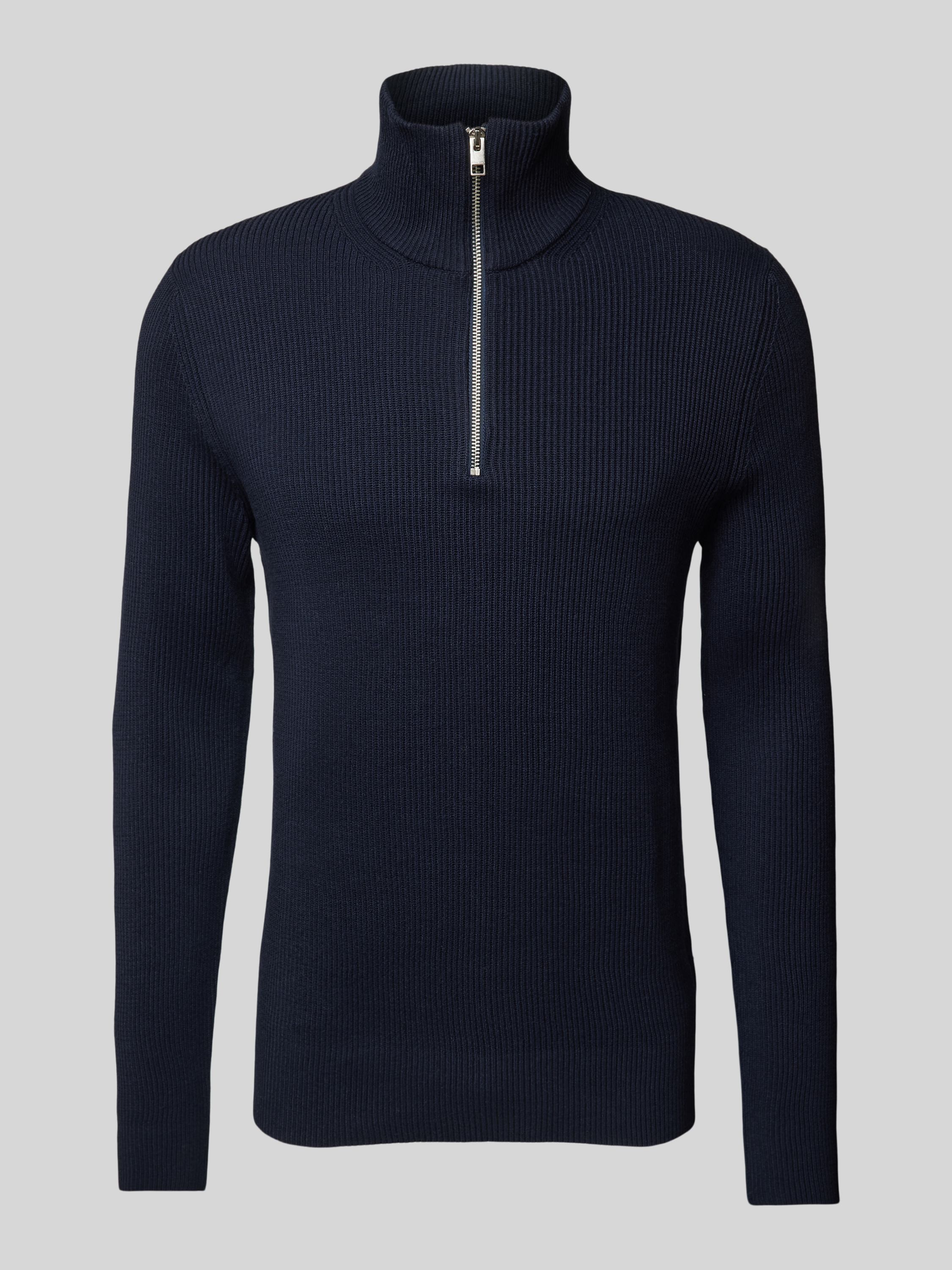 Jack & jones Gebreide pullover met schipperskraag model 'PERFECT'