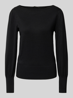 Zero Gebreide pullover met boothals