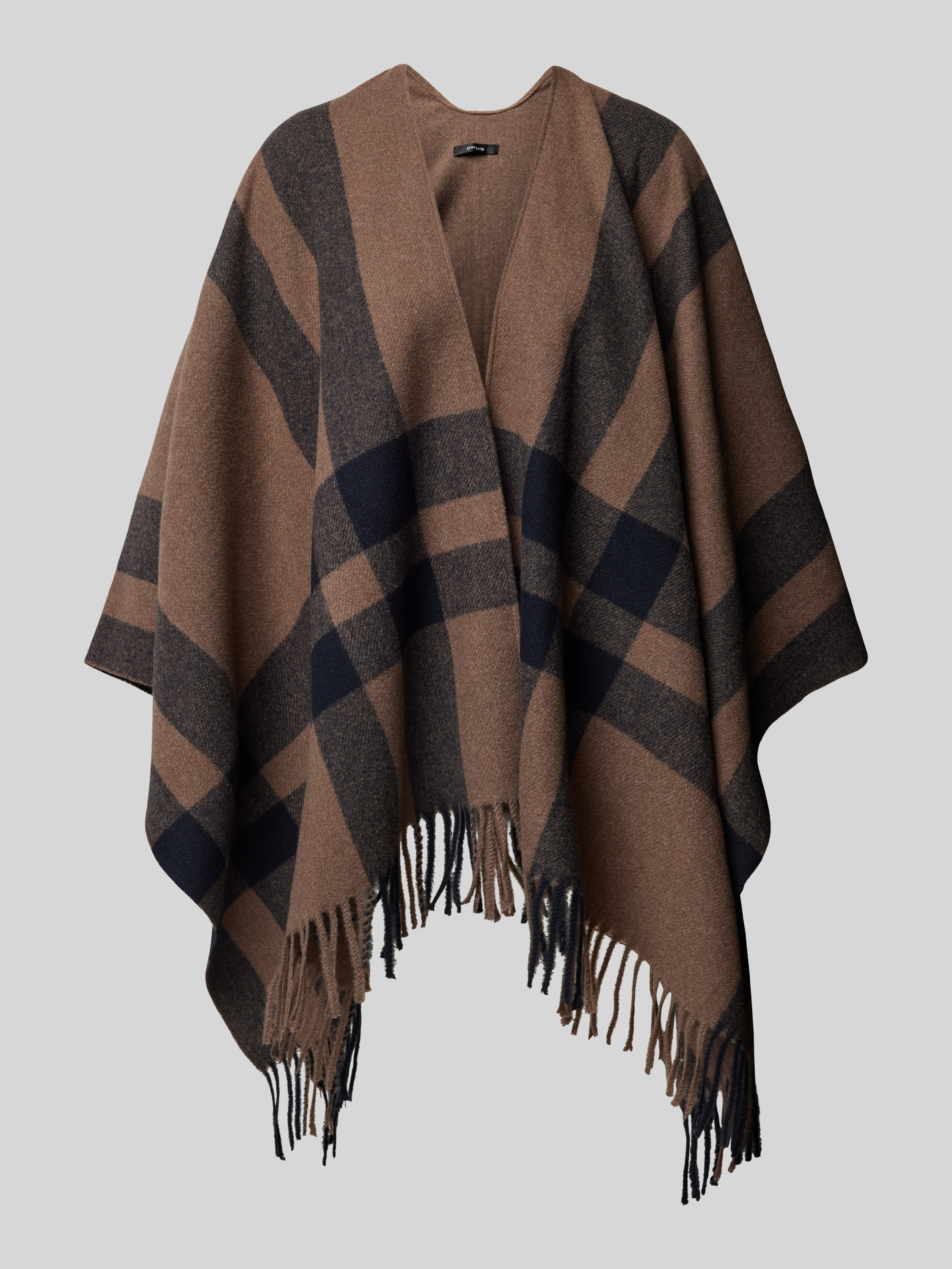 Opus Elegante Shawl met Atano Cape Brown Dames