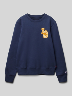 Levi s Kids Sweatshirt met labelstitching