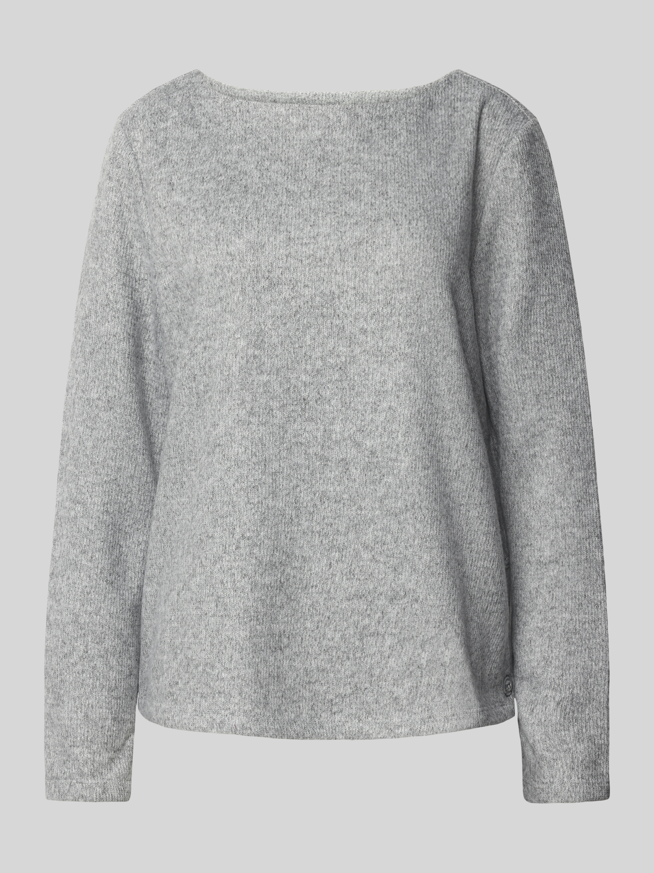 Tom Tailor Regular fit sweatshirt van onderhoudsarme polyestervezels