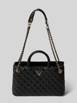 Guess Handtas met doorgestikte naden model 'GIULLY GFRIEND'