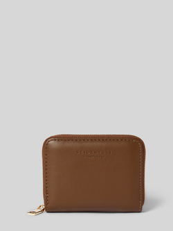 Seidenfelt Portemonnee met label in reliëf model 'YLVA'