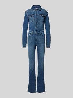 Liu Jo White Jumpsuit met borstzakken