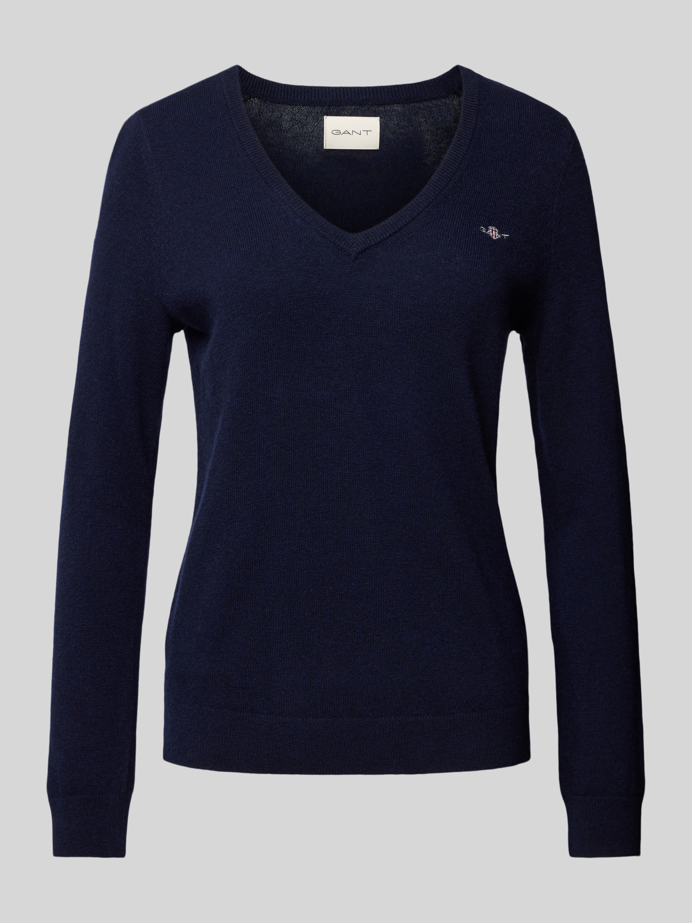 Gant Wollen pullover met V-hals