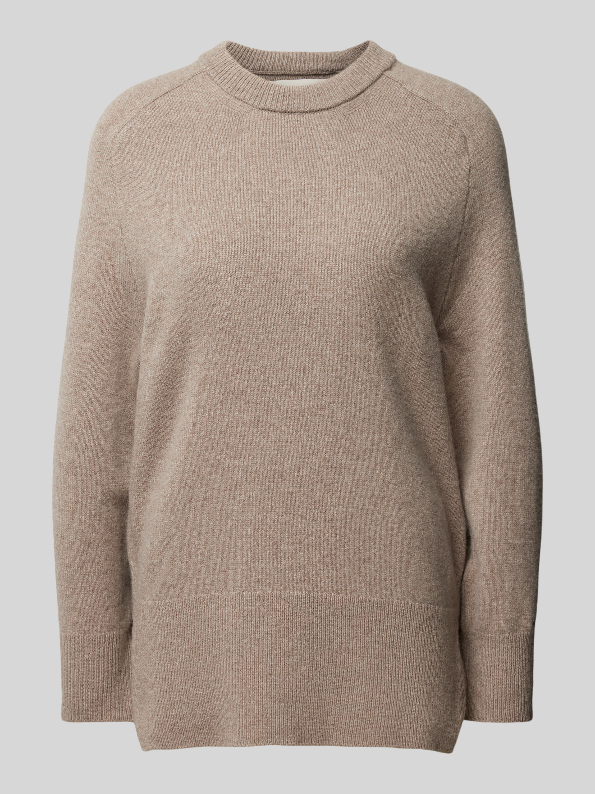 Gant Gebreide pullover met ronde hals model 'HERRINGBONE'