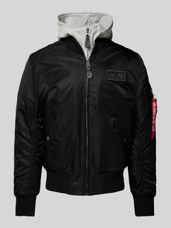alpha industries Bomberjack met opstaande kraag